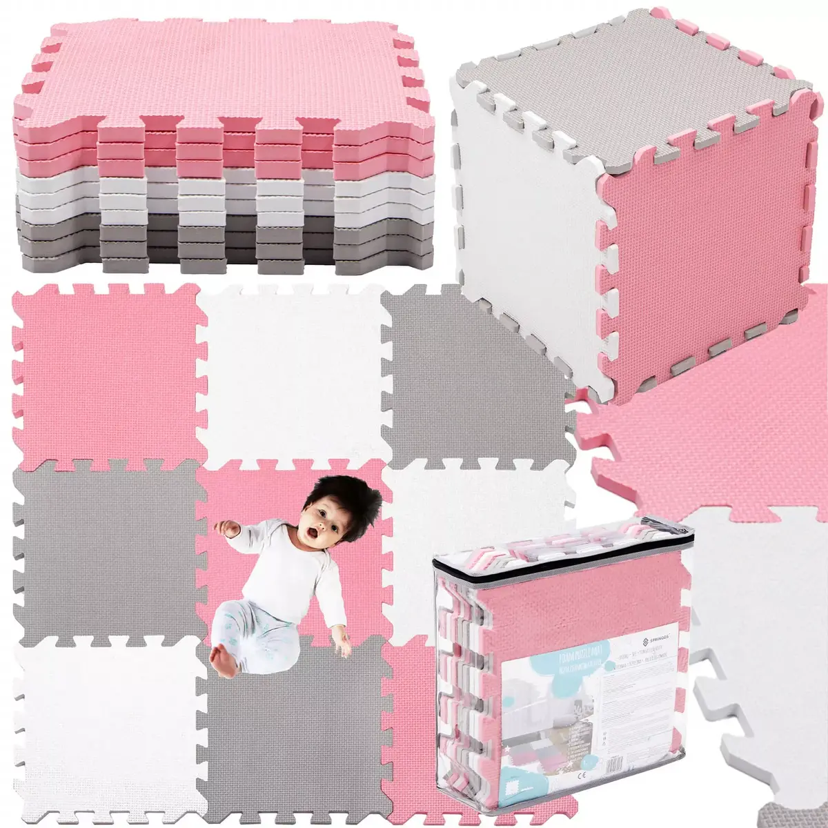 Springos FM0035 Children's Foam Puzzle Mat Photo 6