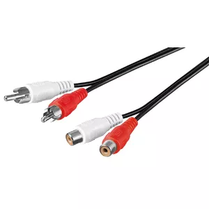 Стерео удлинитель Goobay 2x RCA 2.5м