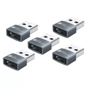 USB Gender Changer Alcasa USB-AD203-5 USB-A к USB-C Серый
