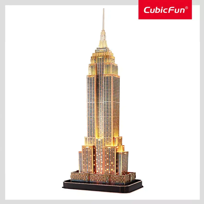 3D пазл cubicfun L539H Эмпайр-стейт-билдинг Photo 3