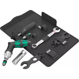Photovoltaic mounting tool set Wera 9524 7 pcs essential tools for solar panel installation
