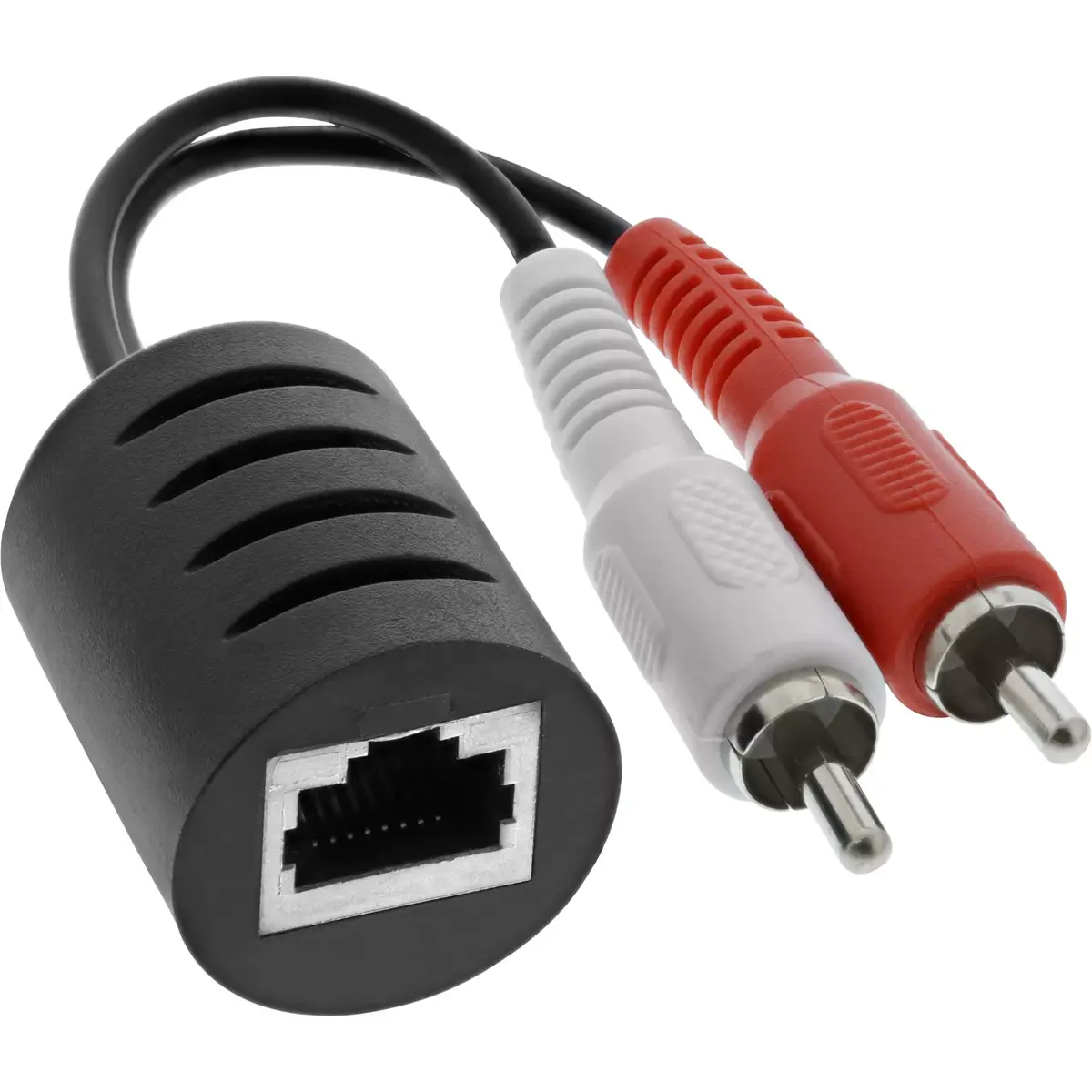 InLine RCA Audio pār LAN Ethernet RJ45 kabelis Photo 2