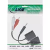InLine RCA Audio pār LAN Ethernet RJ45 kabelis Photo 4