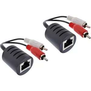 InLine RCA Audio over LAN Ethernet RJ45 Cable 89001