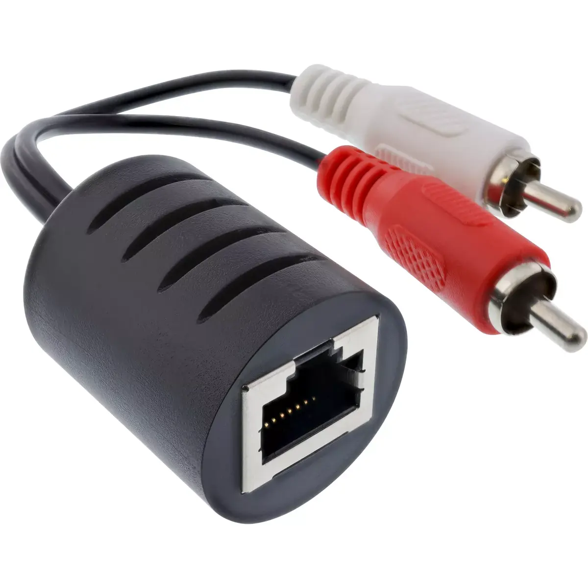InLine RCA Audio over LAN Ethernet RJ45 Cable 89001 Photo 2