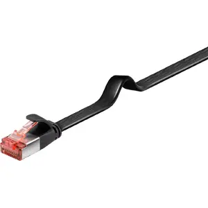 Networking Cable Goobay 94235 RJ-45 Cat6 0.25m Black