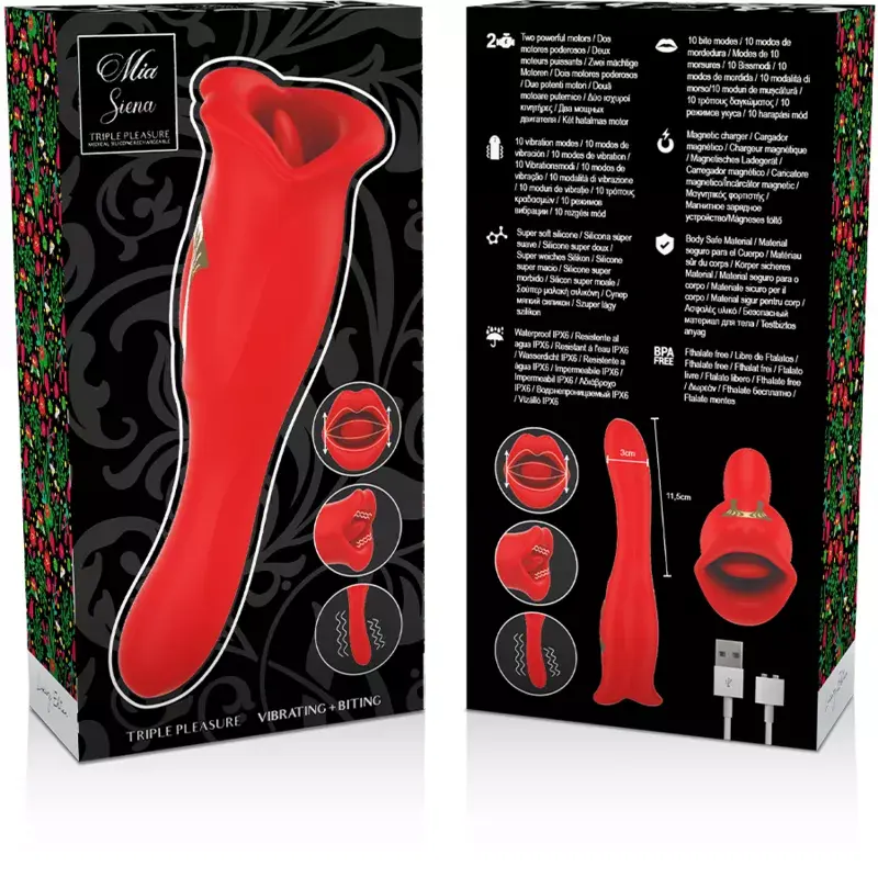 Vibrators MIA SIENA TRIPLE PLEASURE Photo 8