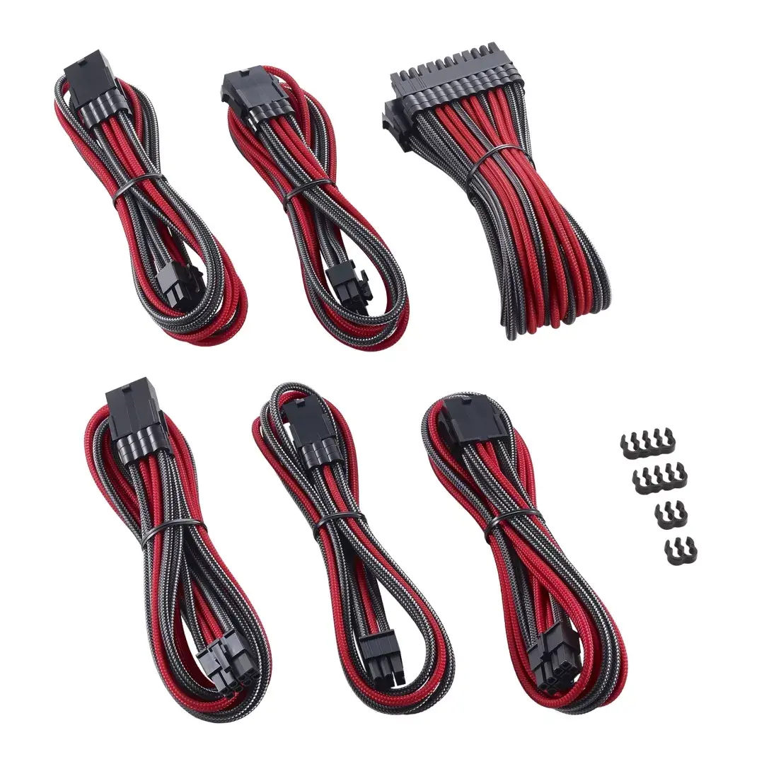 Iekšējais strāvas kabelis CableMod CM-PCAB-BKIT-NKCR-3PK-R Photo 2