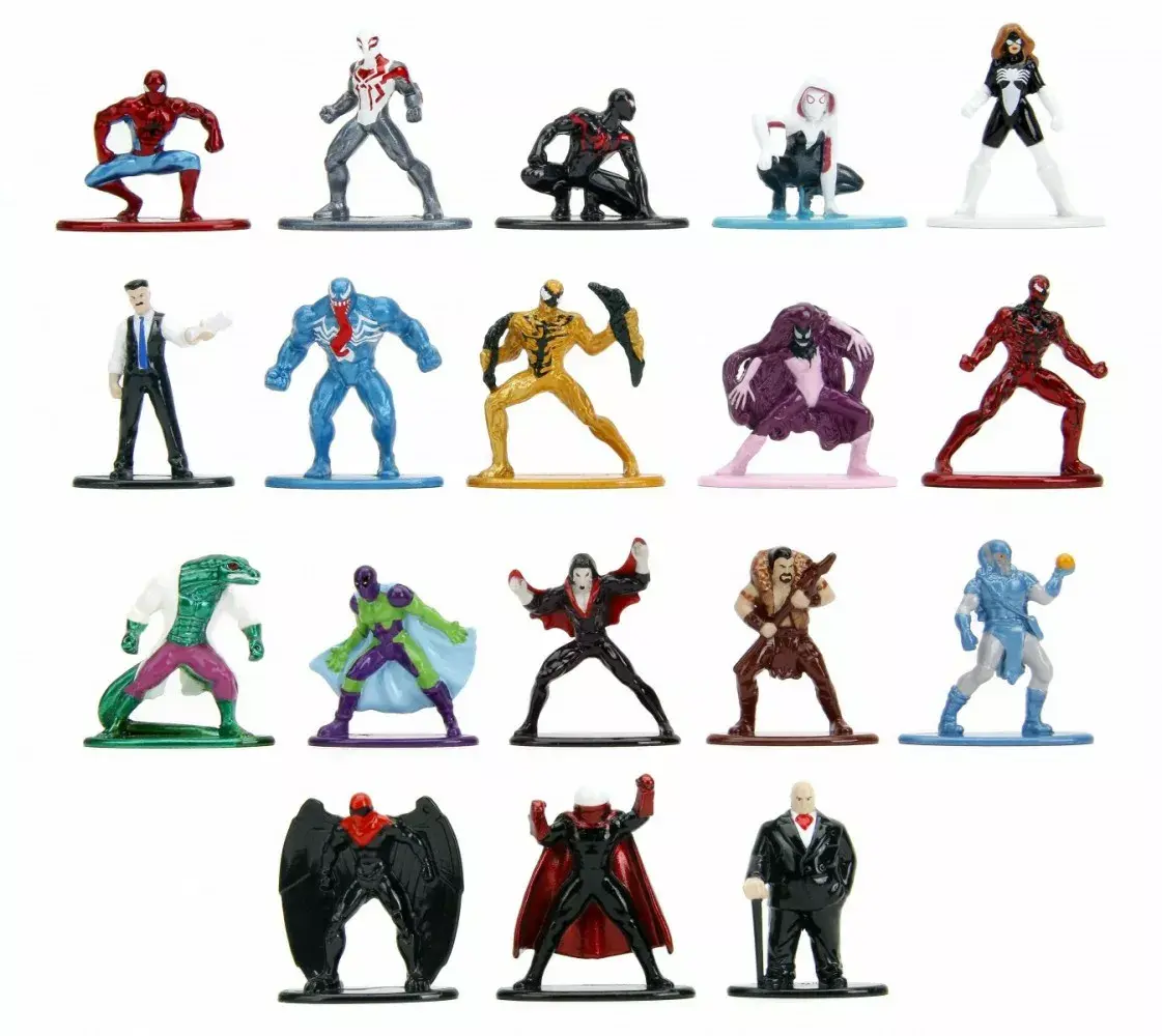 Jada Toys Spider-Man метал. набор 18 шт. v9 Photo 3