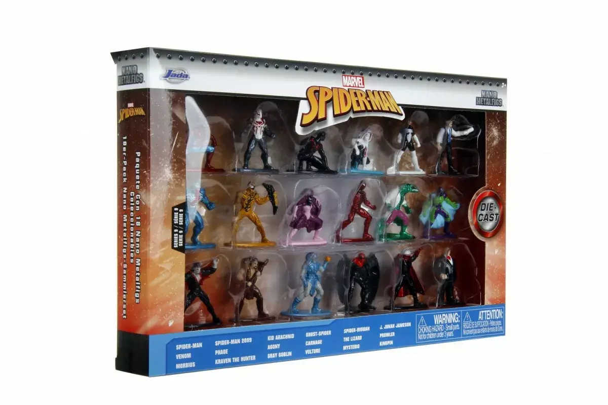 Jada Toys Spider-Man метал. набор 18 шт. v9 Photo 10