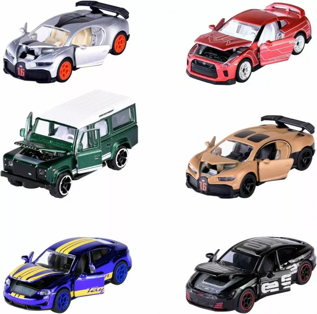 SIMBA Majorette Deluxe 6-piece vehicle set Photo 4
