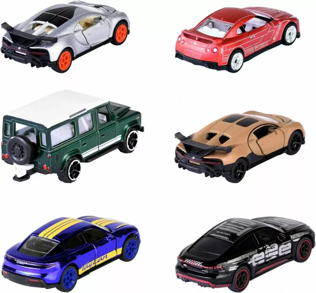 SIMBA Majorette Deluxe 6-piece vehicle set Photo 6