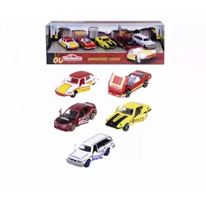 Toy vehicle set SIMBA 60th anniversary 5-pack, collectible die-cast cars, assorted models