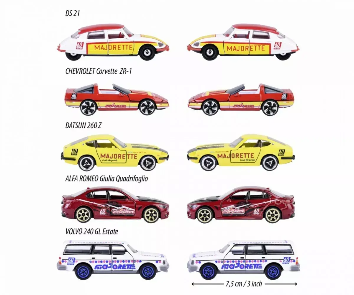 SIMBA Vehicle set 60th anniversary 5-pack Photo 3