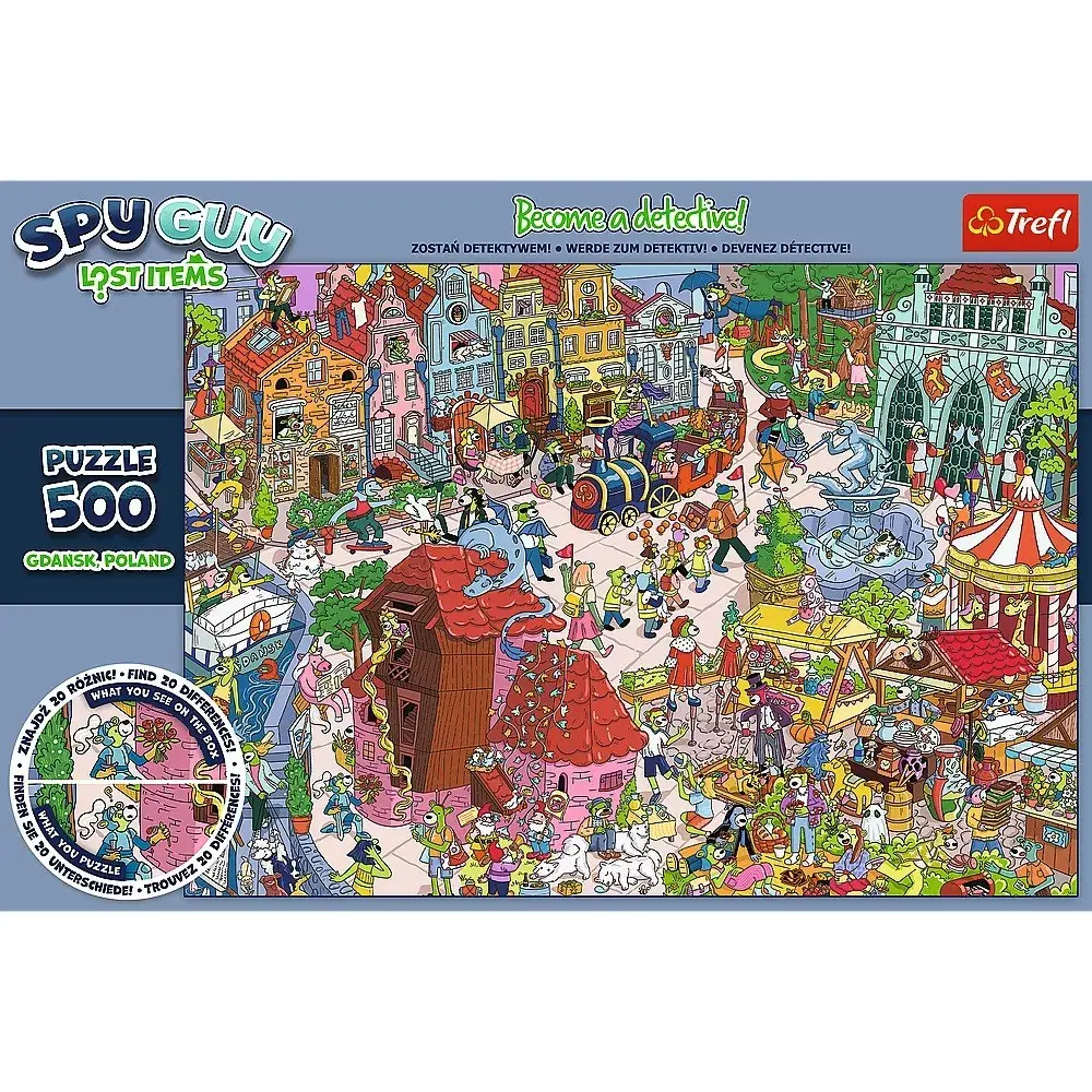 Пазл 500 элементов TREFL Spy Guy Lost Items Photo 3
