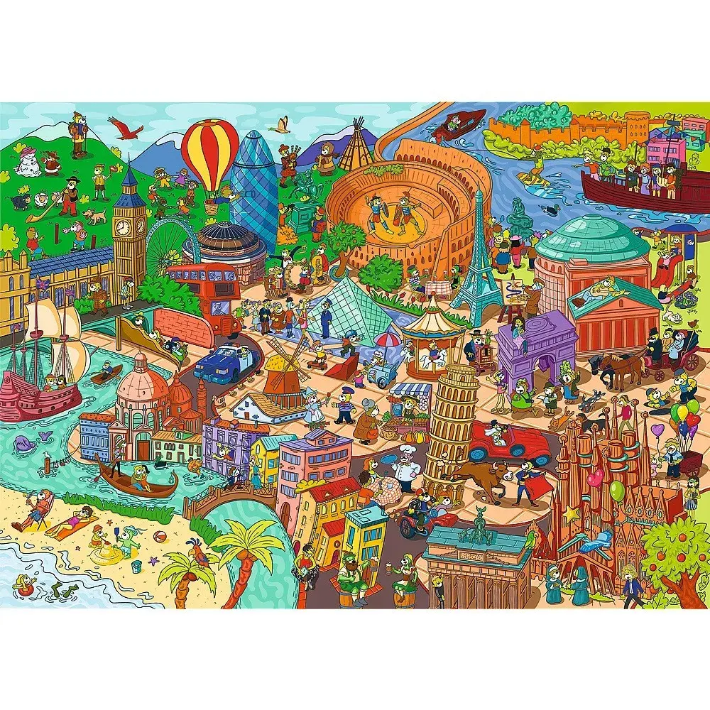 TREFL Spy Guy Lost Items Europe — 500 деталей Photo 2