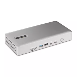Thunderbolt 4 Multi-Display Docking Station StarTech 132UE‑TB4USB4DOCK — 2x HDMI, 2x DisplayPort, 7× USB, 2.5Gb Ethernet, 98W PD