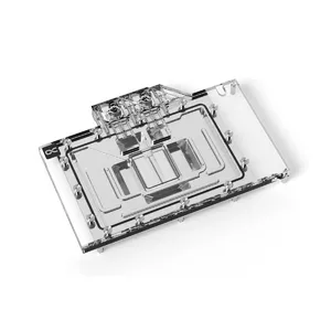 Задняя панель Alphacool 13554 медная черная серебристая прозрачная 215.5x145.9x34.2mm