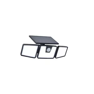 Lutec BRITI LED Wall Light, 6W, 700lm, 5000K, IP54, Black