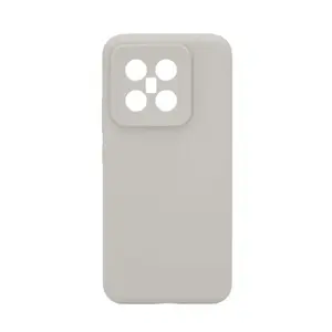 Силиконовый чехол Soft Touch Evelatus для Xiaomi 14 Pro — серый