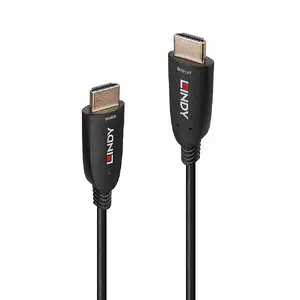 Lindy 60m Fibre Optic Hybrid HDMI 8K60 Cable 48 Gbit/s Black