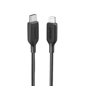 Lightning Cable Anker A81B6G11 1.8m USB C to Lightning Black Fast Charging