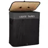 Корзина для белья Springos HA0156 — бамбук 100 л Photo 10