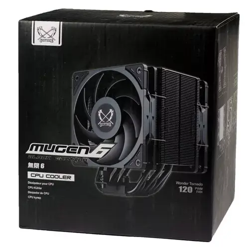 Ventilators Scythe Mugen 6 Dual Fan Black Edition Photo 2