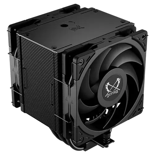 Ventilators Scythe Mugen 6 Dual Fan Black Edition Photo 4