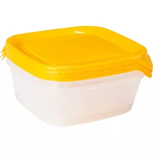 Набор пищевых мисок Curver Fresh&Go 3×0,8 л желтый – Curver Fresh&Go 3x0.8L