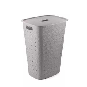 Veļas kaste Curver Softex 56 l, pelēki-brūna, 42×31.6×60 cm