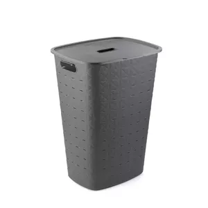 Laundry box Curver Softex 56L dark grey — 42×31.6×60 cm