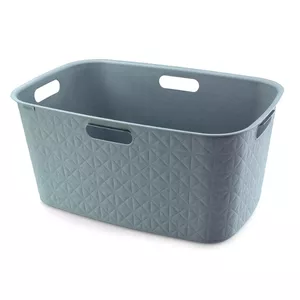 Veļas grozs Curver Softex 45 l, 57×37×27 cm, tirkīzzils