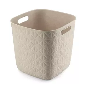 Storage basket Curver Softex square 15L 27.9×27.9×26.9 cm chalk white
