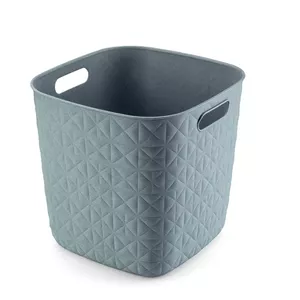 Storage basket Curver Softex square 15L teal 27.9×27.9×26.9 cm