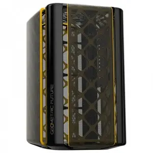 Datora korpuss Geometric Future M2 THE ARK Mini-ITX melns