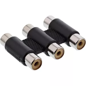 InLine Audio/Video Adapter 3x RCA female / 3x RCA female