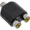 InLine 99338 3.5mm Mono Jack to 2x RCA Audio Adapter Photo 2