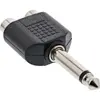 InLine Audio Adapteris 6.3mm Jack mono uz 2x RCA Photo 2