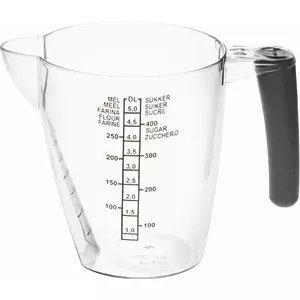 Measuring Cup NHG 0.5 L model 2301101, stainless steel/heat-resistant material