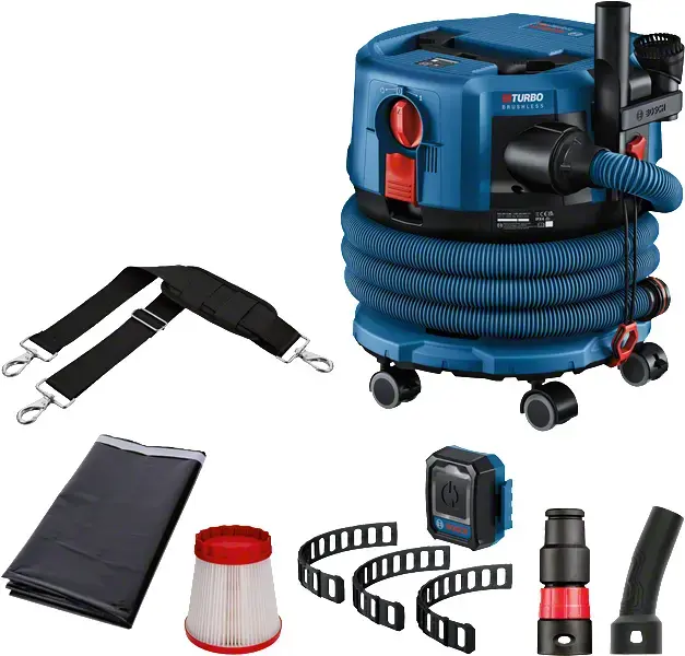 Bosch GAS 18V-12 MC Professional цилиндрический пылесос Photo 2