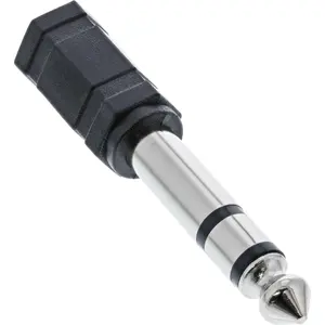 InLine Audio Adapter 6.3mm male to 3.5mm female Stereo