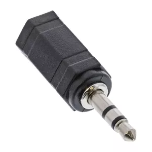 Audio Adapter 2.5mm jack female / 3.5mm male Stereo InLine 99309