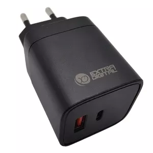 Зарядное устройство extra digital GaN USB-C + USB-A 45W PPS
