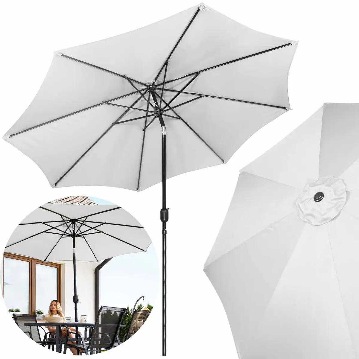 Садовый зонт Springos GU0034 300 см Photo 2