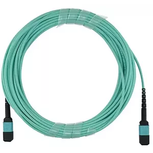 Оптоволоконный кабель BlueOptics Q1H67A-BO MPO OM3 30 м Aqua