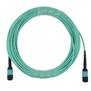 Оптоволоконный кабель BlueOptics QSRCABLE30M-BO MPO OM3 30 м Мятный