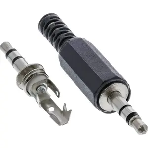 3.5mm audio stereo plug InLine 99100 soldering version