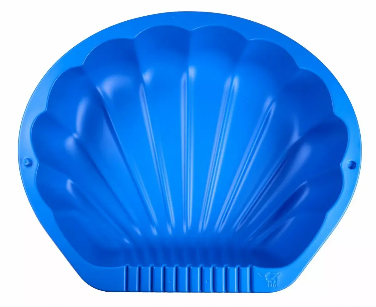 SMOBY Blue shell sandbox BIG smilšu kaste Photo 2