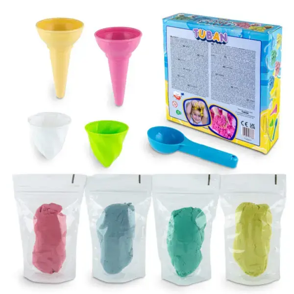 TUBAN FLUFFY SAND SET – ICEACREAM SHOP набор Photo 2